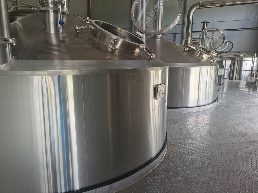 5000L糖化系統 四器糖化 1000L發酵罐